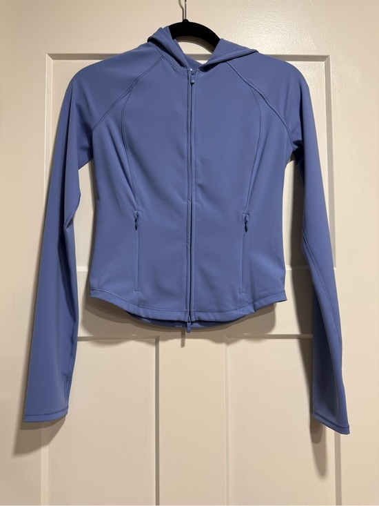 lululemon athletica Jackets & Blazers - Women's Lululemon Wundertrain Hooded Zip Jacket - Blue